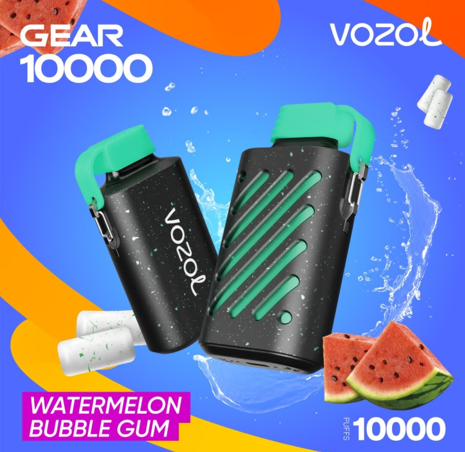 VOZOL GEAR 10000 Puffs Vape - chicle de sand&iacute;a: Un Vaping Excepcional para Colombia